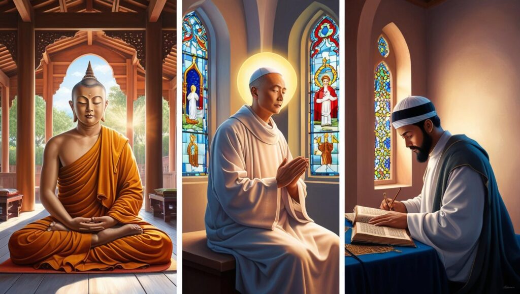 Exploring Monastic Life Across Buddhism Christianity Islam